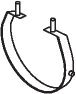 MERCE 3894922241 Clamp, exhaust system